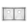 American Standard Pekoe 29X18 Db Undermt Ss Kitchen Sink Stainless Steel American Standard 18DB.9291800.075