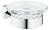 Grohe 40754001 Essentials Cube Soap Dish W.Holder 154399