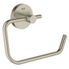 Grohe 40689EN1 Essentials Toilet Paper Holder without Cover, brushed nickel