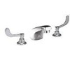 American Standard 6500.175.002  Monterrey 0.5 Gpm Widespread Lavatory Faucet with VR Wrist Blade Handles Less Drain, Polished Chrome