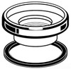 American Standard AM9625730020A  HANDLE ESCUTCHEON MOMENTS DM CHROME
