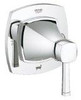 Grohe 19942000 Grandera Grohflex Single-Handle 5-Port Diverter Valve Trim Kit with Lever Handle
