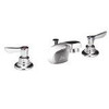 American Standard 6500.145.002  Monterrey 0.5 Gpm Widespread Lavatory Faucet with VR Metal Lever Handles Less Drain, Polished Chrome
