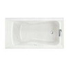 American Standard 2422VC.020  Evolution 5-Feet by 32-Inch Deep Soak Whirlpool Bath Tub with EverClean and Hydro Massage System I, White