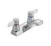 American Standard 5400.142H.002  Heritage Centerset Lavatory Faucet with Red and Blue Indexed Handles without Drain, Polished Chrome