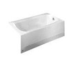 American Standard 2461.002.020 Cambridge 5-Feet Bath Tub with Right-Hand Drain, White SET OF 2 TUBS