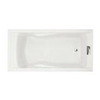 American Standard 7236V.002.020 7236V002.020 Evolution Bathtub with Form Fitted Back Rest, White