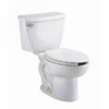 American Standard 2462.016.020  Cadet Elongated Pressure Assisted Two Piece Toilet, White