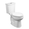 American Standard 2886518.020  H2Option Siphonic Dual Flush Right Height Elongated Toilet with Liner, White, 2-Piece