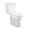 American Standard 2887218.020  H2Option Siphonic Dual Flush Normal Height Elongated Toilet, White, 2-Piece