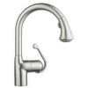 Grohe 30119DC0 Zedra Supersteel Infinity 1-handle Pull-down Kitchen Faucet