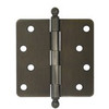 Deltana S44R415  Value Choice for Indoor Applications Steel 4-Inch x 4-Inch x 1/4-Inch Radius Hinge