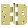 Deltana S44058TT4-UN  4 x 4 x 0.62 Square Hinge, Satin Brass - Steel - 50 Case - Pack of 2