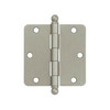 Deltana S35R410B-BT 3.5 in. x 3.5 in. x 0.25 in. Radius Steel Hinge (Set of 10) (Oil Rubbed Bronze)