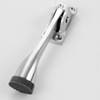 Don-Jo 1465626 1465 Solid Brass Door Holder, Satin Chrome Plated, 4" Projection (Pack of 10)