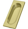 Deltana FP4134U3-UNL DEL US3-UNL FLUSH LARGE 3.625 X 1.75 IN BRASS