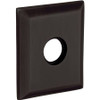 Baldwin R033102IDM R033.IDM Individual 3.225" Height Square Dummy Rosette, Oil Rubbed Bronze