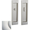 Baldwin PD005055PASS PD005.PASS Santa Monica Passage Pocket Door Set with Door Pull from the, Lifetime Polished Nickel