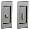 Baldwin PD006260PRIV PD006.PRIV Santa Monica Privacy Pocket Door Set with Door Pull from the, Polished Chrome