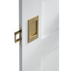 Baldwin PD006260PASS PD006.PASS Santa Monica Passage Pocket Door Set with Door Pull from the, Polished Chrome