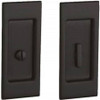 Baldwin PD006102PRIV PD006.PRIV Santa Monica Privacy Pocket Door Set with Door Pull from the, Oil Rubbed Bronze