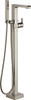 Delta T4767-SSFL Delta Ara Floor Mount Tub Filler with Hand Shower Stainless