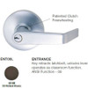 Cal-Royal ENT00L10B CAL ENT00L US10B ENTRANCE KEY LOCKS/UNLOCKS LEV