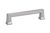 Emtek 86424US15 86424 Alexander 3-1/2 Inch Center to Center Handle Cabinet Pull from the A, Satin Nickel