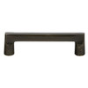 Emtek 86337MB  Sandcast Bronze 10" C-to-C Rail Pull - Medium Bronze