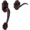 Baldwin 85353112ACRH 85353.ACRH Boulder Sectional Entry Right Handed Handle Set Kit with Inte, Venetian Bronze