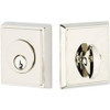 Emtek 8468US15A EMT 8468 US15A RECTANGULAR SGL CYL DB
