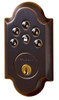 Baldwin 8252402AC1 8252.AC1 Boulder Keyless Entry Single Cylinder Electronic Deadbolt, Distressed Oil Rubbed Bronze