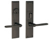 Baldwin 6973102ENTR 6973.ENTR Houston Single Cylinder Mortise Handleset Trim Set, Oil Rubbed Bronze