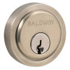 Baldwin 6738056 6738 Round Cylinder Trim Collar, Lifetime Satin Nickel