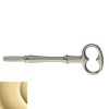 Baldwin 6703031 6703 Emergency Bit Key, Non-Lacquered Brass