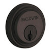 Baldwin 6757102 6757 Colonial Round Decorative Cylinder Trim Collar, Oil Rubbed Bronze