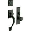 Baldwin 6571190ENTR 6571.ENTR Concord Single Cylinder Mortise Handleset Trim Set, Satin Black