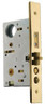 Baldwin 6375003RLS 6375.003.RLS Right Handed Lever Entrance Mortise Lock with 2-1/2-Inch Backset and Emergency Egress, Lifetime Polished Brass