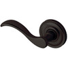 Baldwin 5455V102FD 5455V.FD Full Dummy Lever Set with 5048 Roses and Concealed Screws, Oil Rubbed Bronze
