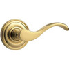 Baldwin 5455V031PRIV Estate 5455V.031.PRIV Un-Lacquered Brass 5455V 031 Priv 2-3/8 Setlever