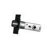 Baldwin 5510190 5510.190 Interior Passage Latch with 2-3/8-Inch Backset, Satin Black