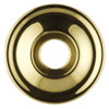 Baldwin 5017031FD  Pair of Estate Rosettes for Dummy Functions, Polished Brass, No Lacquer