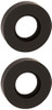 Baldwin 5006190 5006 Pair of Estate Rosettes for Passage Functions, Satin Black