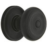 Baldwin 5020102IDM Estate Colonial Oil-Rubbed Bronze Half Dummy Knob