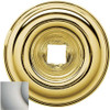 Baldwin 4902150 4902.150.BIN 1-1/2-Inch Cabinet Knob Back Plate, Satin Nickel