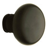 Baldwin 5015190IMR  Single 5015 Knob Less Rose Satin Black Finish