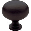 Baldwin 4913112 4913 Oval 1-3/8 Inch Long Oval Cabinet Knob from the Estate Collection, Venetian Bronze