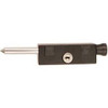 Emtek 206017 EMT BLACK KEYED PATIO BOLT