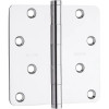 Baldwin 1440260I  0.25 Radius Mortise Hinge, Bright Chrome