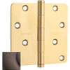 Baldwin 1440112I  .25 Radius Mortise Hinge, Aged Bronze